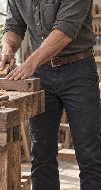 Mann beim Arbeiten