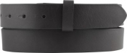 Lederg�rtel ohne Schnalle Vollrindleder 3 cm �berl�ngen
