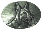 G�rtelschnalle Sch�ferhund 4,0 cm