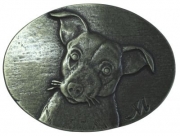 G�rtelschnalle Jack Russel 4,0 cm