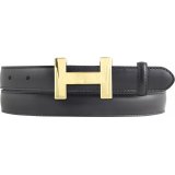 Damen-G�rtel Horus aus Vollrindleder bombiert 2,5 cm Gold