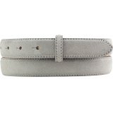 G�rtel aus Veloursleder ohne Schlie�e 2,5 cm