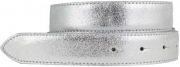 G�rtel in Metall-Optik ohne Schlie�e 3,0 cm