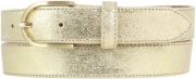 Dameng�rtel in Metall-Optik Gold 3,0 cm