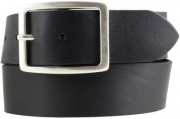 G�rtel aus Vollrindleder mit Doppel-Schnalle 4,5 cm