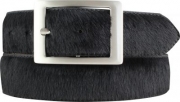 Herreng�rtel aus echtem Fell-Leder mit Doppel-Schlie�e 4,0 cm