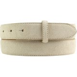 G�rtel aus Veloursleder ohne Schlie�e 3,0 cm