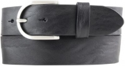 Dameng�rtel aus Vollrindleder im Used-Look 4,0 cm