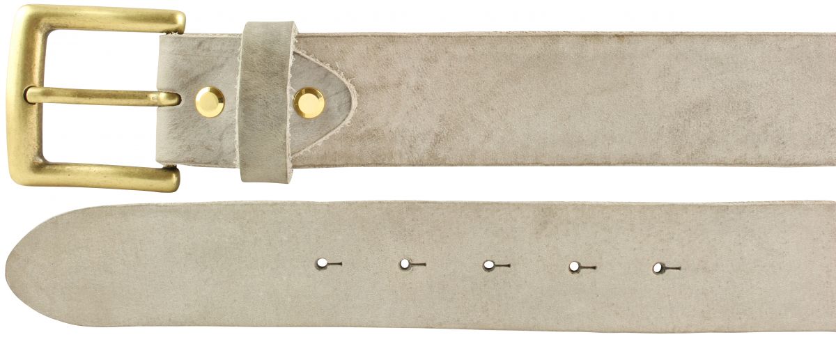 Vollrindleder Gürtel Used-Look 4 Cm - Jeans Gürtel Für Damen & Herren Vintage