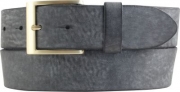 Herreng�rtel aus weichem Vollrindleder mit goldener G�rtelschlie�e 4,0 cm