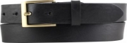 �berl�ngeng�rtel aus Vollrindleder mit goldener G�rtelschnalle 3,0 cm