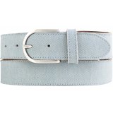 Damen-G�rtel im Jeans-Look mit Steppnaht 4,0 cm