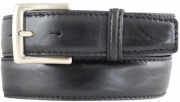 G�rtel aus Vollrindleder bombiert mit altsilberner G�rtelschlie�e 4,0 cm