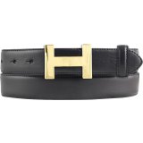 Damen-G�rtel HELLA aus Vollrindleder bombiert 3,0 cm Gold