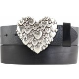 G�rtel aus Vollrindleder mit Hearty-Schlie�e 4,0 cm