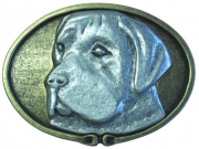G�rtelschnalle Schwei�hund 4,0 cm