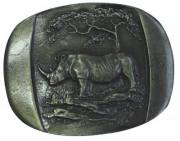 G�rtelschnalle Nashorn 4,0 cm