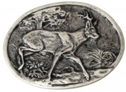 G�rtelschnalle Reh 4,0 cm