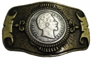 G�rtelschnalle Ludwig II 4,0 cm