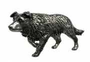 Ansteckpin Border Collie Metall 2 cm Hund Ansteckpin Border Collie Metall 2 cm Hund