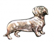 Ansteckpin Dackel Metall 2 cm Jagd Ansteckpin Dackel Metall 2 cm Jagd