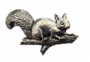 Ansteckpin Eichhörnchen Metall 2 cm Tiermotiv Ansteckpin Eichhörnchen Metall 2 cm Tiermotiv