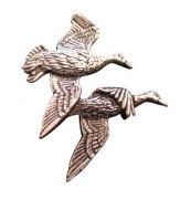 Ansteckpin Fluggänse Metall 2 cm Jagd Ansteckpin Fluggänse Metall 2 cm Jagd