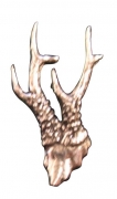 Ansteckpin Geweih Metall 2 cm Jagd Ansteckpin Geweih Metall 2 cm Jagd