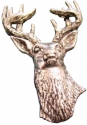 Ansteckpin Hirsch Metall 2 cm Jagd Ansteckpin Hirsch Metall 2 cm Jagd