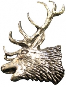 Ansteckpin Hirsch Metall 2 cm Jagd Ansteckpin Hirsch Metall 2 cm Jagd