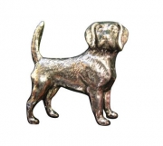 Ansteckpin Hund Metall 2 cm Jagd Ansteckpin Hund Metall 2 cm Jagd