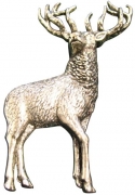 Ansteckpin Hirsch Geweih Metall 2 cm Jagd Ansteckpin Hirsch Geweih Metall 2 cm Jagd
