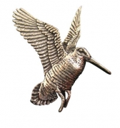 Ansteckpin Schnepfe Metall 2 cm Jagd Ansteckpin Schnepfe Metall 2 cm Jagd