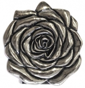 G�rtelschnalle Rose 4,0 cm