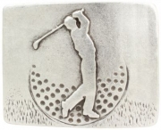 G�rtelschnalle Golfer 4,0 cm
