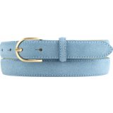Ledergürtel Damen Veloursleder 2,5 cm Taille weich Ledergürtel Damen Veloursleder 2,5 cm Taille weich
