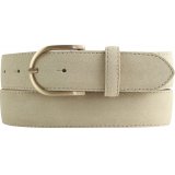 Lederg�rtel Damen Veloursleder 3,5 cm Anzug weich