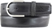 Ledergürtel Damen Vollrindleder 4 cm Jeans Kontrastnaht Ledergürtel Damen Vollrindleder 4 cm Jeans Kontrastnaht
