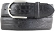 Ledergürtel Damen Vollrindleder 4cm breit Echsenprägung Ledergürtel Damen Vollrindleder 4cm breit Echsenprägung