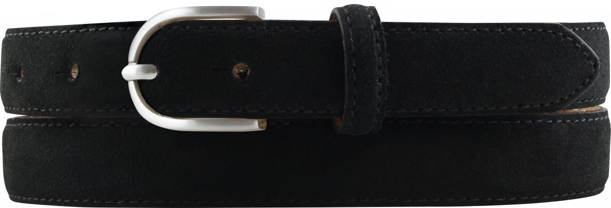 Dameng�rtel aus Veloursleder 2,5 cm