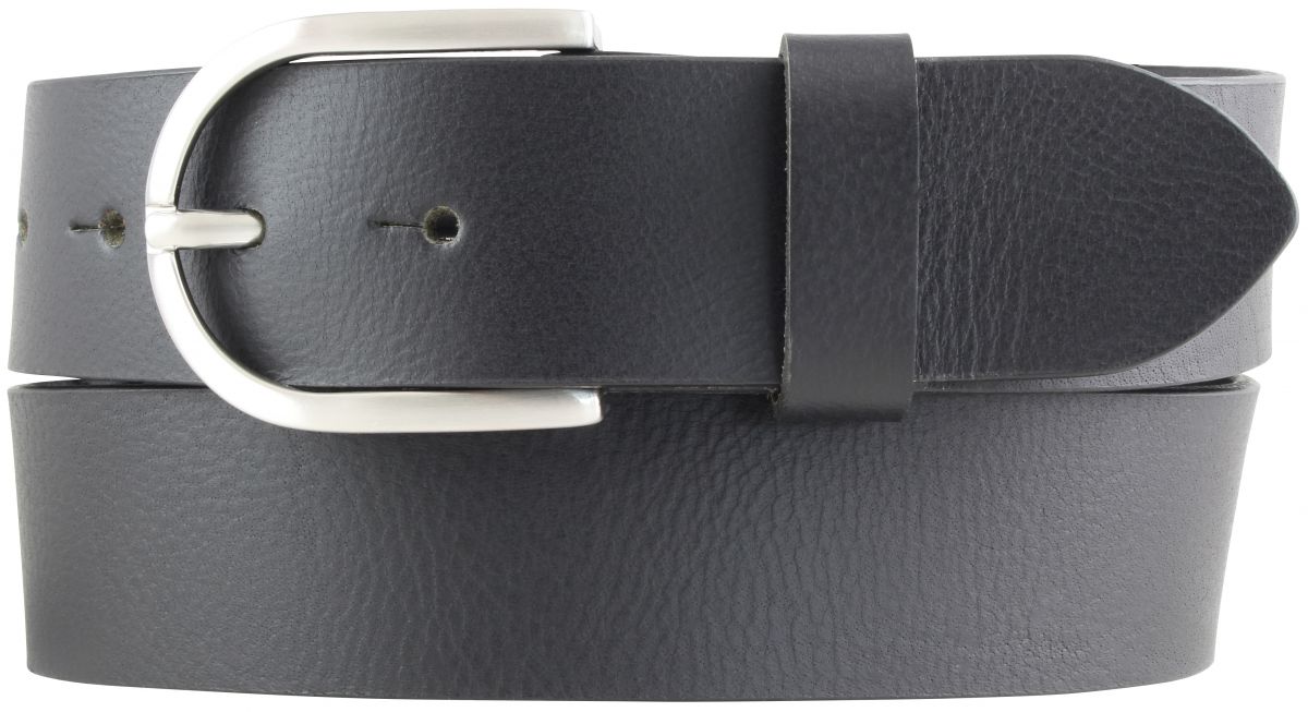 Dameng�rtel aus Vollb�ffelleder 4,0 cm
