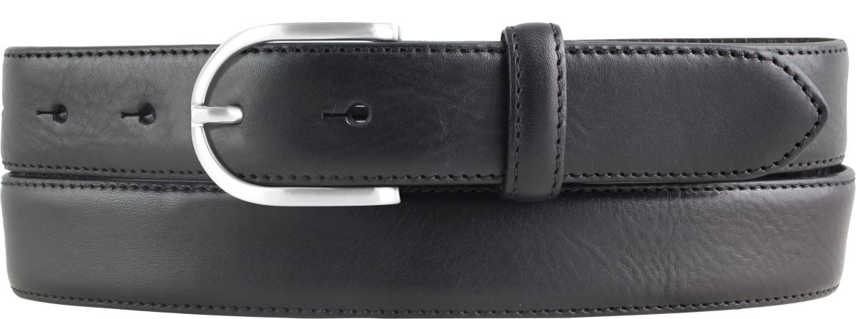 Dameng�rtel aus Vollrindleder bombiert 3,0 cm