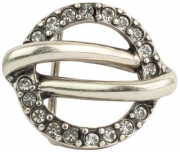 G�rtelschnalle Glittering Saturn 4,0 cm