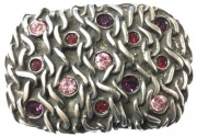 G�rtelschnalle Glittering Tendrils 4,0 cm