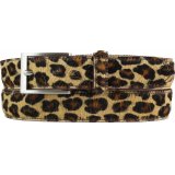 Ledergürtel Herren Leder mit Fell 3 cm Animal Print Ledergürtel Herren Leder mit Fell 3 cm Animal Print