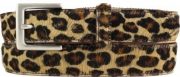 Ledergürtel Herren Leder mit Fell 3 cm Animal Print Ledergürtel Herren Leder mit Fell 3 cm Animal Print
