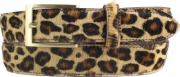 Ledergürtel Herren Leder mit Fell 3 cm Animal Print Ledergürtel Herren Leder mit Fell 3 cm Animal Print