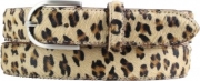 Ledergürtel Damen Leder Fell 3 cm Taille Animal Print Ledergürtel Damen Leder Fell 3 cm Taille Animal Print