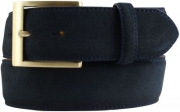 Lederg�rtel Herren Veloursleder 4 cm Jeans weich