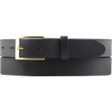 Ledergürtel Herren Büffelleder 3 cm Hose klassisch gold Ledergürtel Herren Büffelleder 3 cm Hose klassisch gold